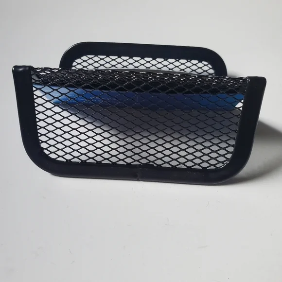 Black Metal Wire Business Cards Holder NEW Office Supplies - Picture 3 of 4